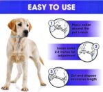 UF-PL 8 Month Dog Collar - Affordable Luxury for All Pet Breeds and Sizes-Adjustable,Safe,Durable & Effective for Dog 25 Inches-Long Lasting,Flexible,Portable & Waterproof Collar for Dogs - Image 5