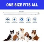 UF-PL 8 Month Dog Collar - Affordable Luxury for All Pet Breeds and Sizes-Adjustable,Safe,Durable & Effective for Dog 25 Inches-Long Lasting,Flexible,Portable & Waterproof Collar for Dogs - Image 7
