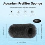 8 Pack Pre-Filter Sponge for Aquarium, Sponge Foam Roll Accessories for Aquarium Fish Tank, Aquarium Filter Media Strainer - Image 5