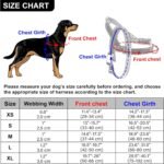 No Pull Dog Harness with Handle, Adjustable Soft Mesh Padded Reflective Walking Harness with Front Clip for Small Medium Large Dogs – Quick Fit No Escape for Training and Hiking (Purple, L) - Image 9