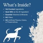 Fera Pets Goat Milk Topper - Multivitamin for Dogs & Cats with Probiotics - Supports Overall Health, Gut Health, and Immune System - for Picky Eaters - 60 TSP - Image 4