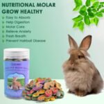 KATUMO Rabbit Chew Toys, 150g Timothy Grass Treats Small Animal Molar Toys for Guinea Pig Hamster Bunny Chinchilla Gerbil - Image 5