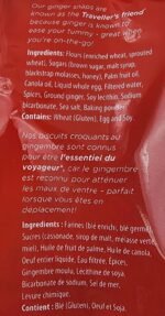 Shasha Co Original Ginger Snap Cookie Bags, 300 grams - Image 5