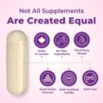 Nutratology Probiotics for Women | Canadian-Made | 40 Billion CFUs Per Capsule | 80 Billion CFUs Per Serving - Bloating Relief & Digestion - 4 Strains of Women's Probiotic for Gut Health - 60 Capsules - Image 8