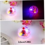 Ghost Equipment 3Pcs Ghost Touch Activated Flashing Balls,Light Up Ball,Motion Light Up Cat Dog Balls,Paranormal Equipment Pet Balls Toy - Image 3