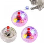 Ghost Equipment 3Pcs Ghost Touch Activated Flashing Balls,Light Up Ball,Motion Light Up Cat Dog Balls,Paranormal Equipment Pet Balls Toy - Image 4