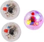 Ghost Equipment 3Pcs Ghost Touch Activated Flashing Balls,Light Up Ball,Motion Light Up Cat Dog Balls,Paranormal Equipment Pet Balls Toy - Image 5