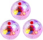 Ghost Equipment 3Pcs Ghost Touch Activated Flashing Balls,Light Up Ball,Motion Light Up Cat Dog Balls,Paranormal Equipment Pet Balls Toy - Image 9