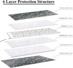 Pet Heating Pad for Cats Electric Heated Bed Mat for Kitty Waterproof Cat Warming Pad Outdoor Pet Heated Pad (18" * 18" Rose) - Image 4