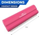 EasyGroomer Deshedding Brush for Dogs Cats | Pink | Undercoat Tool for Large and Small Pets | Comb Removes Loose Dirt, Hair and Fur | Perfect Clean for Short and Long Hair Grooming Shedding - Image 4