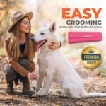 EasyGroomer Deshedding Brush for Dogs Cats | Pink | Undercoat Tool for Large and Small Pets | Comb Removes Loose Dirt, Hair and Fur | Perfect Clean for Short and Long Hair Grooming Shedding - Image 9