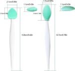 JGocot Cat Black Chin Cleaning Brush Black Seed Comb Acne Tool kit Soft Silicone Cat Grooming Scraper Exfoliating Double-Sided - Image 3