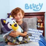 Bluey 18" Stuffed Animal - Playtime & Naptime Companion | Jumbo Size, Soft Deluxe Materials - Huggable Cuddles Best Friend 13010 - Image 3