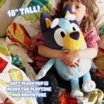 Bluey 18" Stuffed Animal - Playtime & Naptime Companion | Jumbo Size, Soft Deluxe Materials - Huggable Cuddles Best Friend 13010 - Image 4