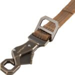 Carhartt Shock Absorbing Heavy Duty Dog Leash Carhartt Brown/Brushed Brass - Image 3