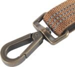 Carhartt Shock Absorbing Heavy Duty Dog Leash Carhartt Brown/Brushed Brass - Image 4