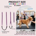 Dog Grooming Belly Band and Loops - Pet Table Arm Accessories, Extension Straps, Loop Extender Strap - Image 3
