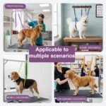 Dog Grooming Belly Band and Loops - Pet Table Arm Accessories, Extension Straps, Loop Extender Strap - Image 5