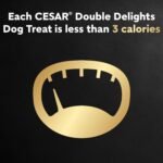 CESAR DOUBLE DELIGHTS Dog Treats, For Small Breed Adult Dogs, Filet Mignon Flavour, No Artificial Flavours, No Artificial Colours, Less Than 3 Calories Each, 150g Pouch - Image 9