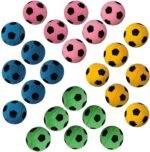 24 Pack Foam Soccer Balls Cats Toys Bouncy Ball Kitten Toys (24Pcs) - Image 4