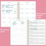 Fitness Journal for Women & Men - A5 Workout Journal/Planner Daily Exercise Log Book to Weight Loss, Gym, Muscle Gain, Bodybuilding Progress - Daily Personal Health & Wellness Tracker, Spiral-Bound, - Image 5