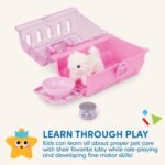Battat – Play Circle – Pet Carrier – Stuffed Animal Kitten – Plush Toys – Pretend Play – 3+ Years - Image 4