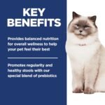 Hill's Science Diet Adult 7+ Perfect Digestion Chicken, Barley & Whole Oats Recipe Dry Cat Food 1.58 kg Bag - Image 7