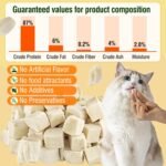 Freeze-Dried Chicken Cat Treats, Chicken Cube Snacks for Pets, Single Ingredient Chickens Dog Treat Bite-Sized Pieces - Image 3
