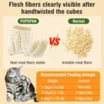 Freeze-Dried Chicken Cat Treats, Chicken Cube Snacks for Pets, Single Ingredient Chickens Dog Treat Bite-Sized Pieces - Image 4