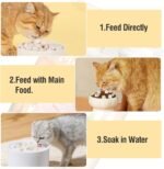 Freeze-Dried Chicken Cat Treats, Chicken Cube Snacks for Pets, Single Ingredient Chickens Dog Treat Bite-Sized Pieces - Image 7