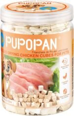 Freeze-Dried Chicken Cat Treats, Chicken Cube Snacks for Pets, Single Ingredient Chickens Dog Treat Bite-Sized Pieces - Image 8