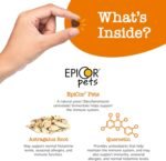 Zesty Paws Immune Chews for Cats - for Seasonal Allergies and Cat Immune System Support - with L-Lysine, EpiCor Pets, Astragalus Root, and Quercetin Antioxidant - Bacon Flavour - 60 Count - Image 4