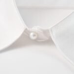 Detachable Dickey Collar Lapel Choker and Wrist Cuffs Set - False Sleeves for Women's Skirt Dress - Image 4