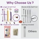 Cat Toys for Indoor Cats, Kitten Toys for Indoor Kittens, Catnip Rope Chew Toys for Teeth Cleaning, Interactive Cat String Toy, Kitty Kicker Toy, 3 Pack (Plus 1 Pouch of Catnip) - Image 3