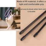 7 Pack Cat Wand Toy, Interactive Cat Rainbow Wand Toys, Interactive Cat Teaser Wand String, Colorful Ribbon Charmer for Kitten Cat Exerciser Playing - Image 5