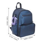 Feeding Tube Backpack for G Tube Gtube Feeding - 13.8" Upgraded Modified Enteral Feeding Pump Backpack for Teenagers/Adults/Blue - Image 3