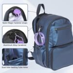 Feeding Tube Backpack for G Tube Gtube Feeding - 13.8" Upgraded Modified Enteral Feeding Pump Backpack for Teenagers/Adults/Blue - Image 6