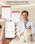 AI Cat Health Monitoring Litter Box Camera – Records Toileting Behavior, Alerts for UTI/Diarrhea, Fits Automatic & Standard Boxes, Multi-Cat Support, Night Vision (Grey) - Image 5