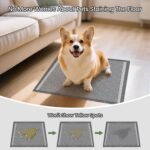 Charcoal Puppy Pads 80 Counts,22"x22" Dog Pee Pads Small Disposable Activated Carbon Super Absorbent Full Edge-Wrapping Pee Pads Odor-Control Training Pads for Doggie Cats Rabbits - Image 3