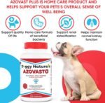 Azovast Plus Kidney Health Supplement for Dogs & Cats, 120ct - NO Refrigeration Required - Help Support Kidney Function & Manage Renal Toxins - Renal Care Supplement Capsules - Image 8