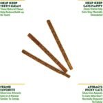 Zoom Sticks - Silvervine Sticks Covered in Silvervine Fruit | Dental Support Chew for Cats | High Potency Natural Chew Stick for Indoor Cats - Image 3
