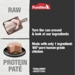 PureBites 100% Pure Chicken Pate Cat Treat|Single 2.5oz can|only 1 Ingredient - Image 4