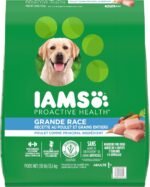 IAMS Proactive Health Adult Large Breed Dry Dog Food – Chicken & Whole Grain Recipe – 13.61KG (30LB) Bag - Image 3