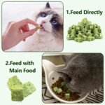 Cat Grass Treats for Cat, 30g Dried Snacks for Cats, Edible Cats Chew Toys, Kitten Treats for Cleaning Teeth Remove Hair Ball - Image 9