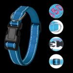 Personalized Dog Collar, Custom Embroidered Pet Name and Phone Number 4 Adjustable Sizes X-Small Small Medium Large Quick Release Buckle and D-Ring - Image 3