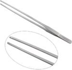 FEITA Aquarium Tweezer Set Long Stainless Steel Curved & Straight Aquarium Feeding Tweezers Scissors Maintenance Tools Kit (3 Pcs) - Image 4