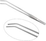 FEITA Aquarium Tweezer Set Long Stainless Steel Curved & Straight Aquarium Feeding Tweezers Scissors Maintenance Tools Kit (3 Pcs) - Image 5