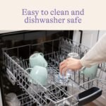 Lansinoh Silicone Breast Pump for Breastfeeding with Suction Base, 4 Ounces, Portable and Lightweight, Includes Neck Strap and Protective Lid, 1 Count - Image 8