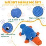 Vitscan Squeaky Dog Toys for Aggressive Chewers Large Breed, Large Dog Toys for Big Dogs, Stuffed Platypus Tough Plush Dog Toy,Interactive Dog Chew Toy/Puppy Chew Toys/Pet Toys for Small Dogs - Image 3