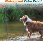 PetBonus Waterproof Dog Leash, 5 FT Odor Proof Walking Training Lead, No Tangle and Easy to Clean Puppy leashes for Small Medium Breeds Dogs (Navy Blue) - Image 3